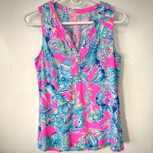 Lilly Pulitzer EUC Essie Tank Top